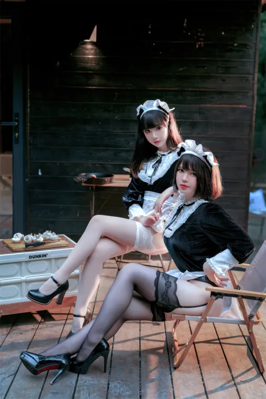 半半子 – NO.053 &面饼仙儿 - Maid姉妹 6